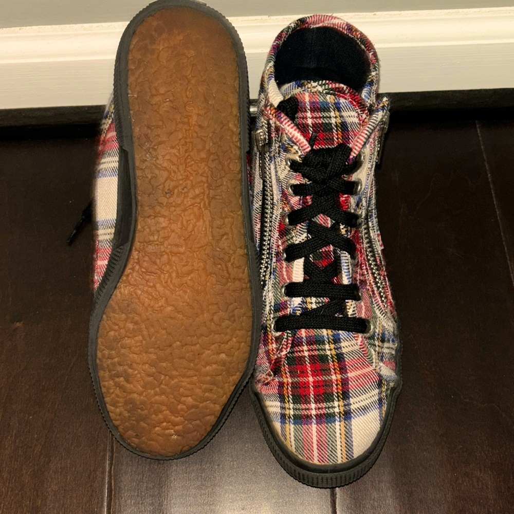 #superga #shoes #plaid #shoes